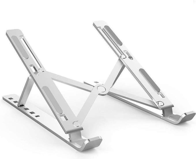 Verstelbare Stevige Ergonomische Laptop Standaard | Notebook Standaard Universeel | Premium Quality | Extra Stevig
