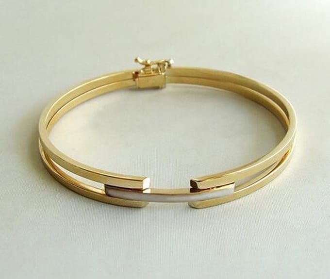 Christian gouden bangle