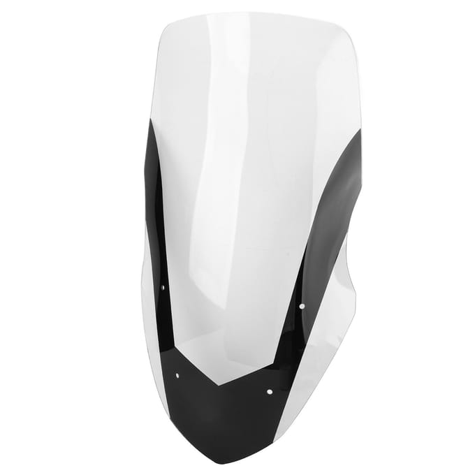 Motorfiets Voorruit Kuip PMMA Transparant Windscherm Deflector Scherm voor Nmax155 white