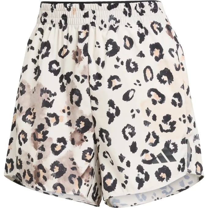 Adidas Workout Essentials Woven Print Korte Broek Grijs XL Vrouw