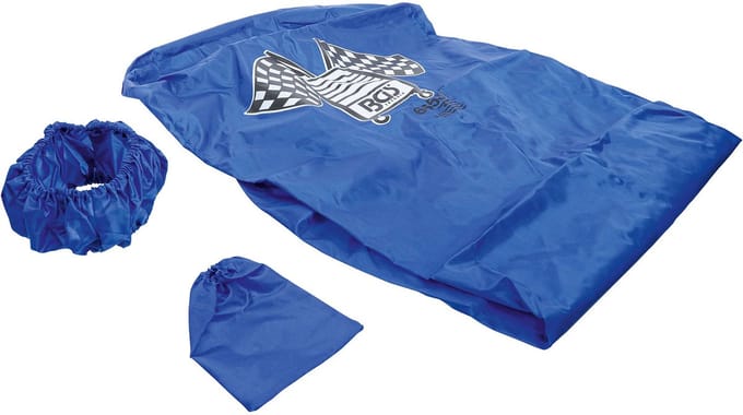 BGS Stoel- en stuurwielbeschermhoes set universeel polyester - 66531