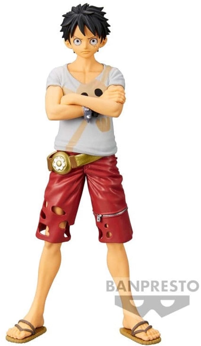 Banpresto One Piece DXF - The Grandline Series PVC Statue Monkey D Luffy Vol. 6 16 cm Beeld