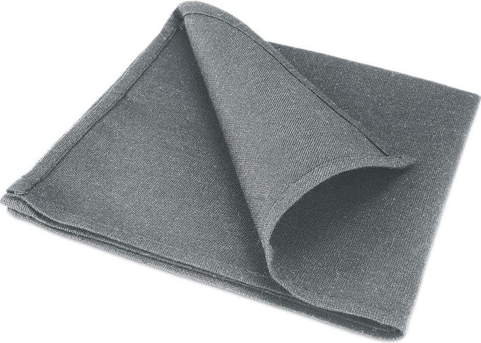 Treb Horecalinnen Servetten 25 Stuks Antraciet 40x40cm - Treb X