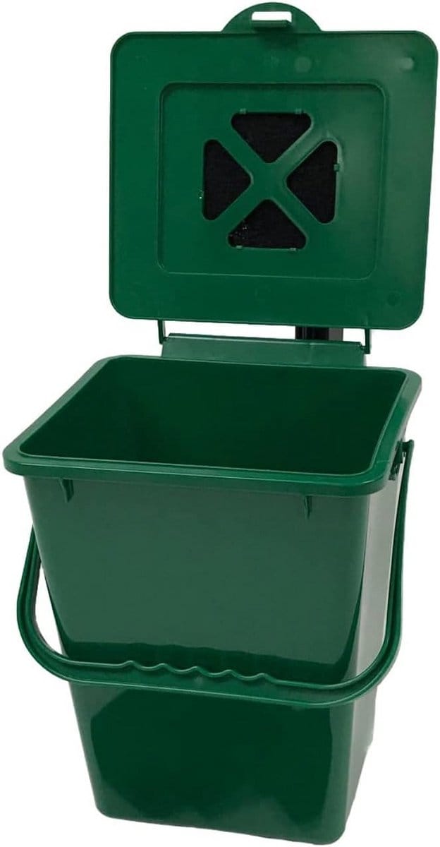 Keukencompostbak met Koolstoffilter voor Geurbestrijding