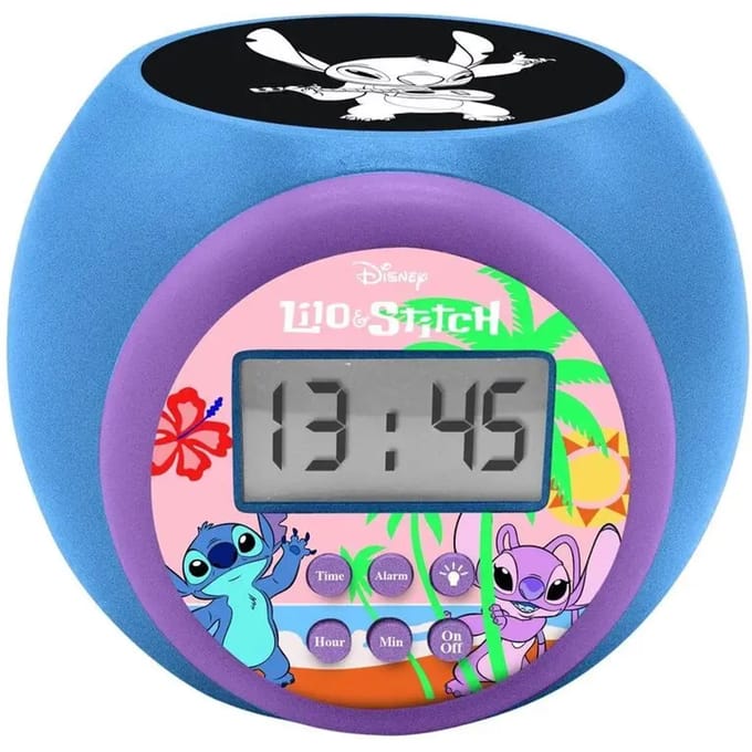 Projector wekker Lexibook Disney Stitch