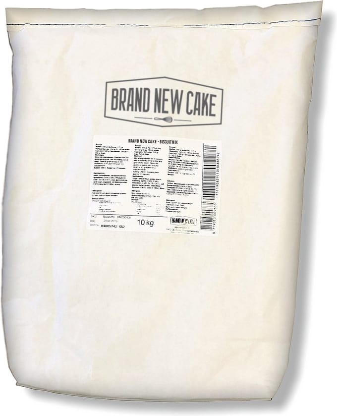 BrandNewCake® Biscuit-mix 10kg - Bakmix