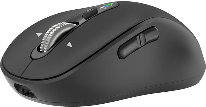 Rixus RXWM03 Aero Compact Mouse Black