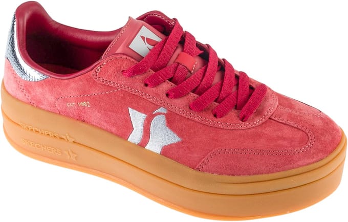 Skechers Academy Hi-Elevated Essence, Vrouwen, Rood, Sneakers, maat: 37,5