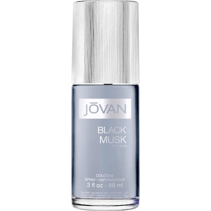 Jovan Black Musk Eau de Cologne Spray Heren 88 ml