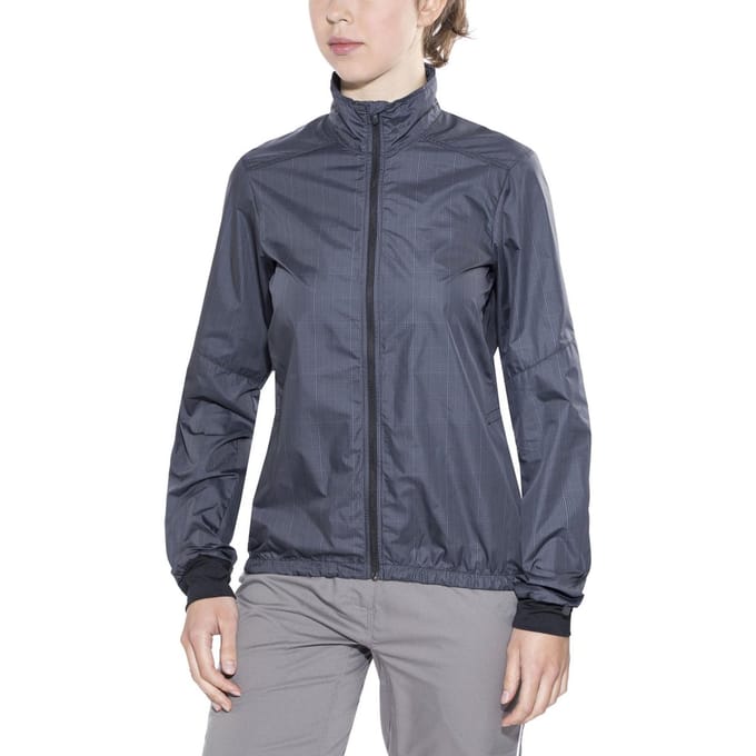 Craft Ride Windbreaker Fietsjas - Maat M - Vrouwen - grijs
