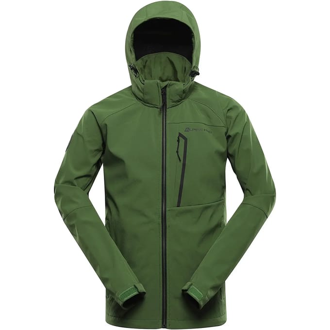 Alpine Pro Hoor Softshelljack Groen S Man