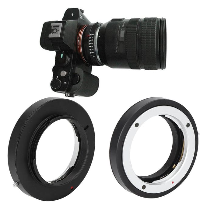 Adaptateur professionnel pour objectif Minolta MC MD vers appareil photo reflex numérique Nikon NF AI AIS noir