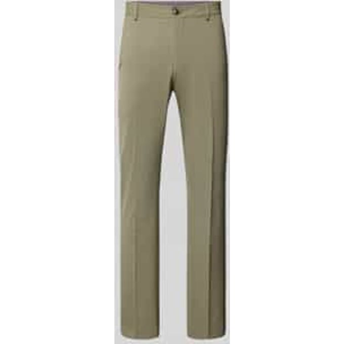 slim fit pantalon met viscose model 'LIAM'