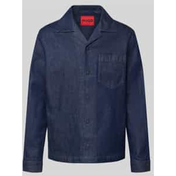 Regular fit overhemdjack met borstzak, model 'Edelo'