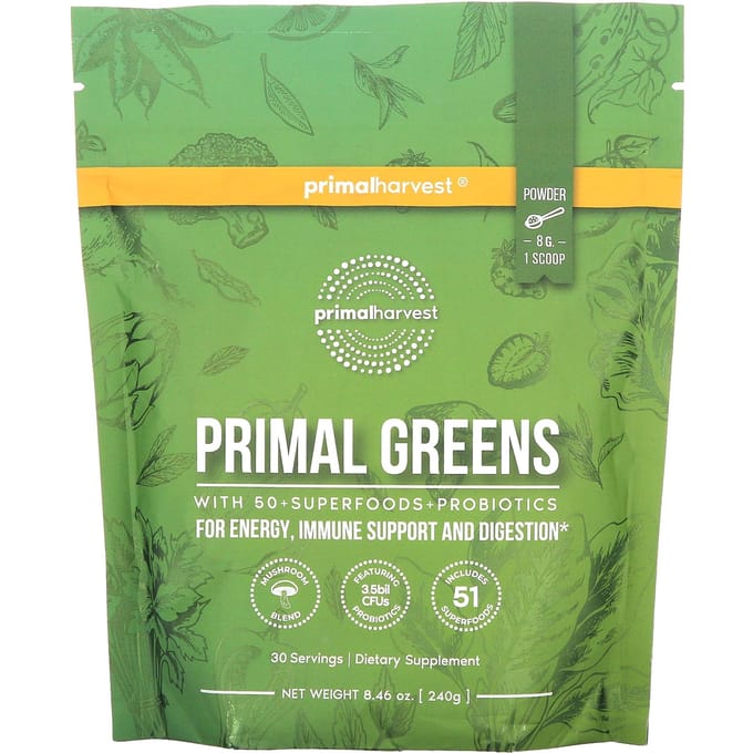 Primal Harvest, Primal Greens, 240 g (240 gram)