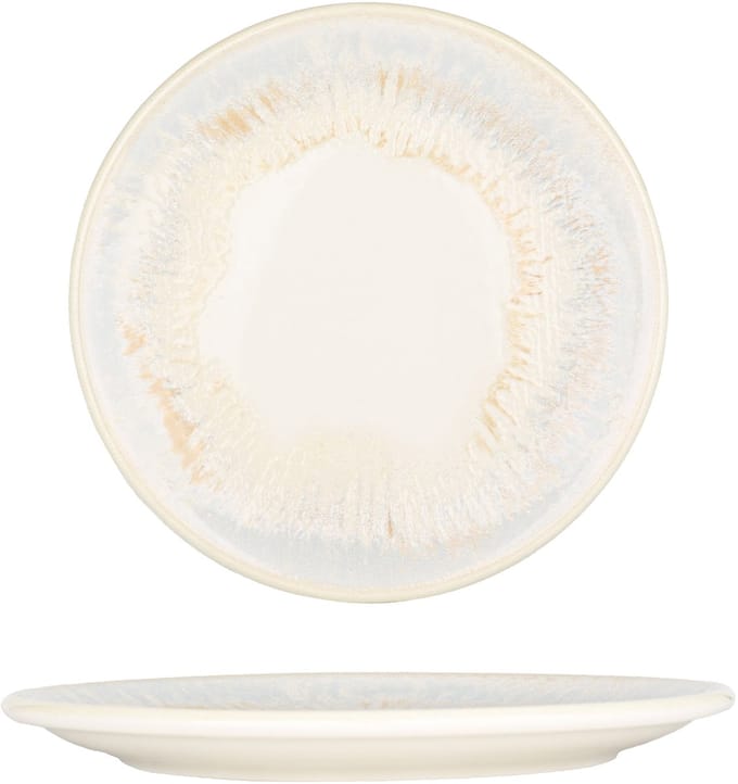 By Bone Dessertbord - Wave - Porselein - 17 cm - set van 6