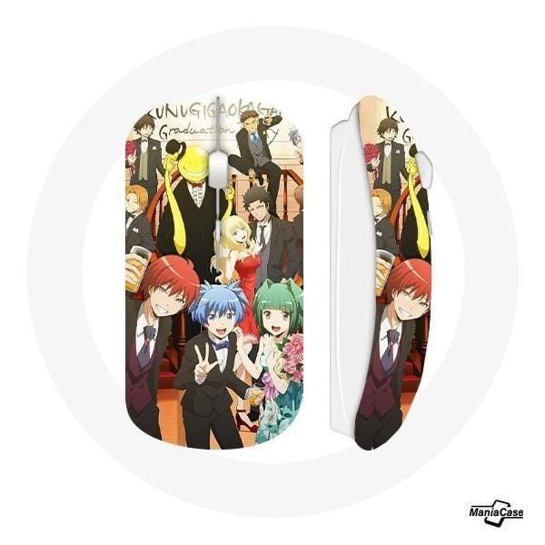 Draadloze Muis - Assassination Classroom - Personages - USB Wifi - Compatibel met Mac en PC - Wit