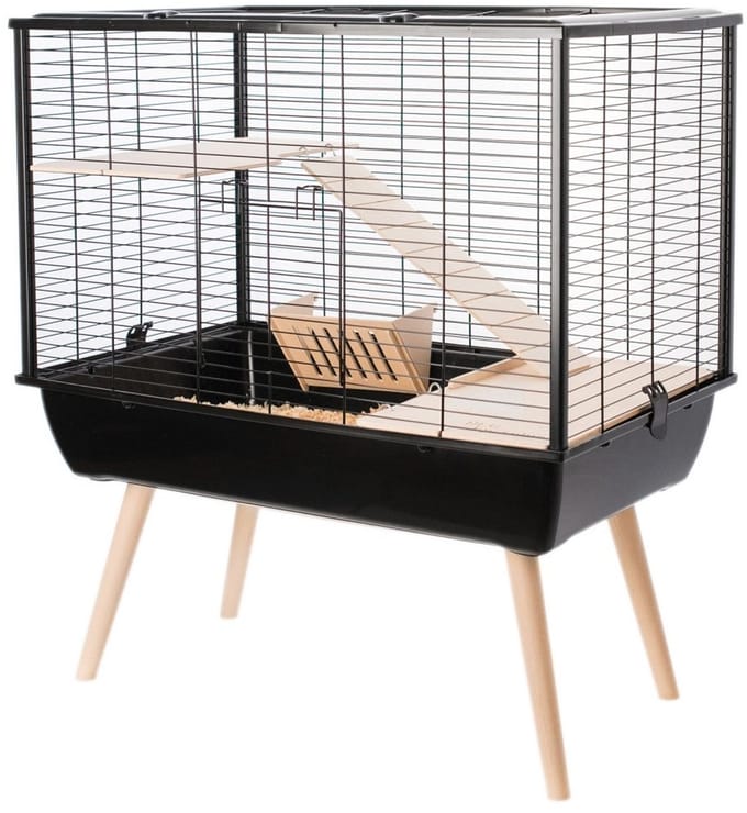 Zolux Knaagdierkooi Neo Muki Zwart 78X48X87,5 CM