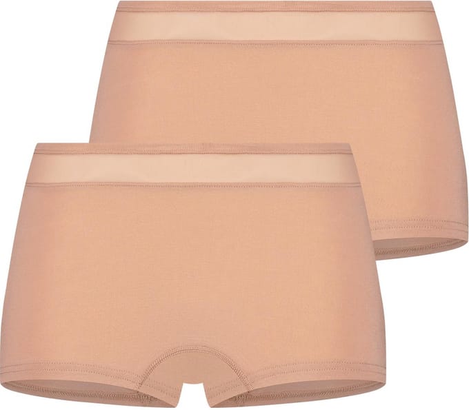 RJ Allure 2-Pck Dames Short Misty Rose L
