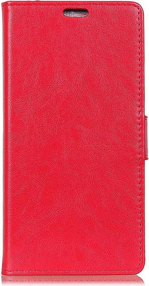 Shop4 - HTC Desire 12 Hoesje - Wallet Case Cabello Rood