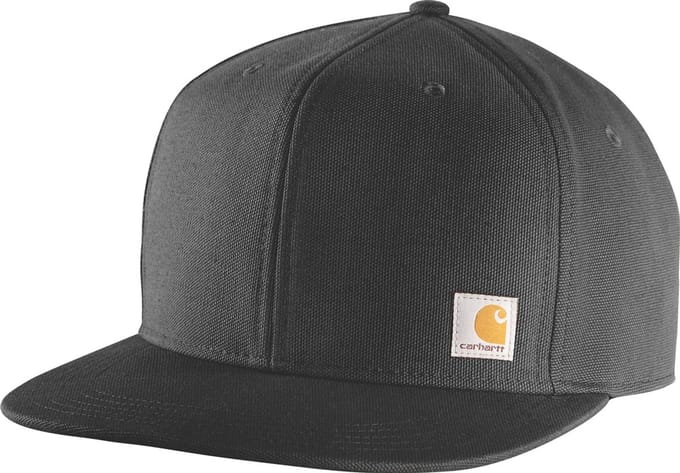 Carhartt Firm Duck-pet met platte klep 106665