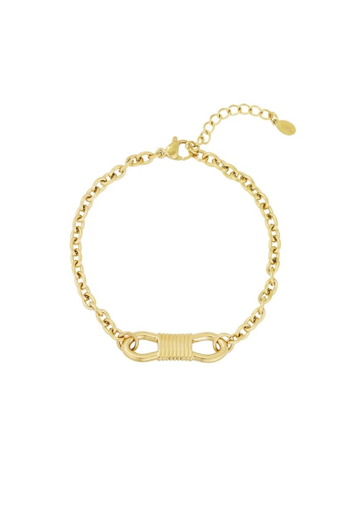 Tied Together Armband - Verkleurt niet - Cadeau - Goudlief