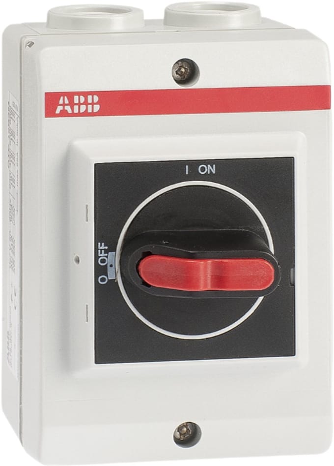 ABB OTP16HT3M1 Veiligheidsschakelaar In behuizing 40 A 750 V Zwart 1 stuk(s)