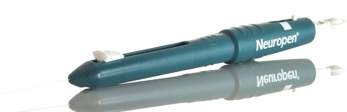 Neuropen volledige set (1 monofilament en 1 neurotip) - Owen Mumford