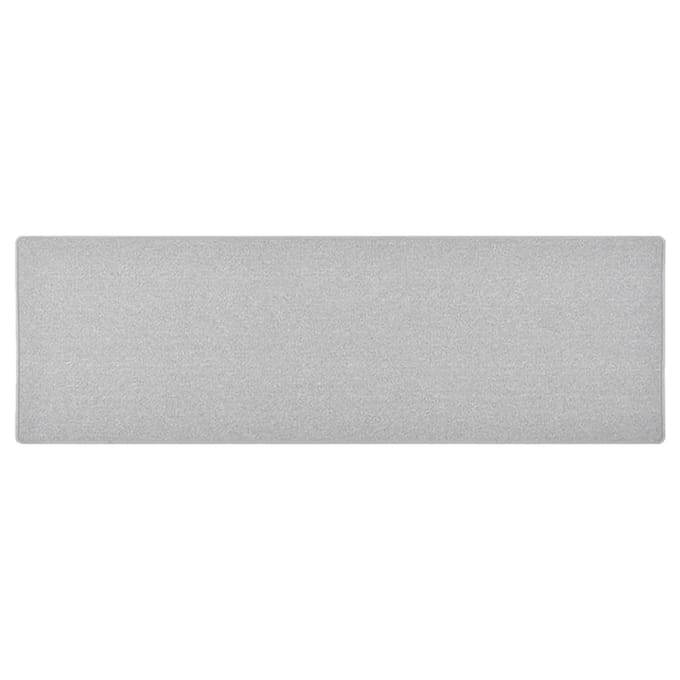 vidaXL - Tapijtloper - 80x250 - cm - lichtgrijs