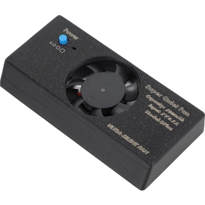 Camera Koelventilator ABS Stil Type C Oplaadbaar Draagbaar Live Uitzending Camera Koeler Ventilator voor black