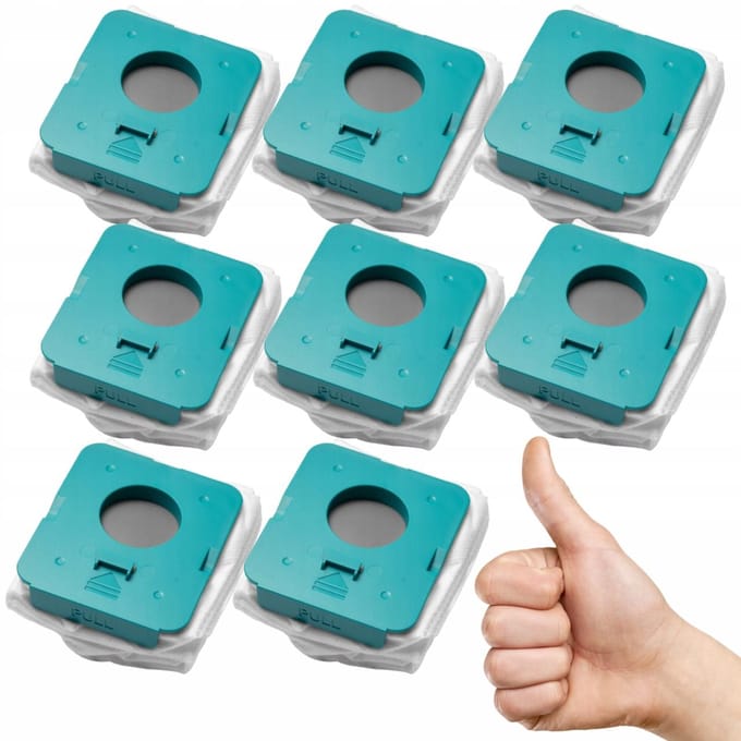 AreoSe - Stofzuigerzakken voor Samsung Bespoke Jet - 8 stuks