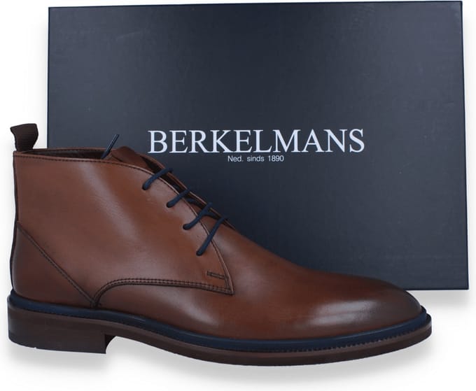 BERKELMANS 232184702 Hoge Veterschoen Maat: 45