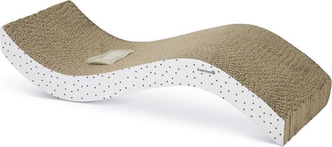 Beeztees kartonnen krabplank Wiva. 52 x 21 x 10 cm