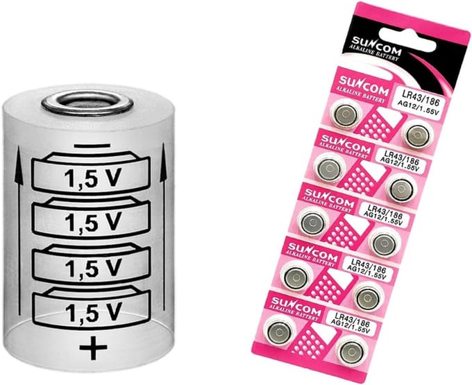 Batterijadapter voor Minox 35 en Minox C/EC/ECX/LX/TLX Camera's