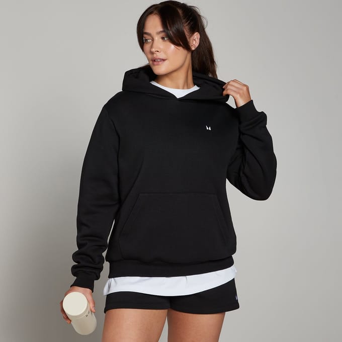MP Basics hoodie met standaardpasvorm voor dames - Zwart - M