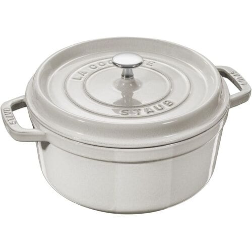 STAUB LA COCOTTE - Kookpot - Ø 220mm - Gietijzer - Witte truffel