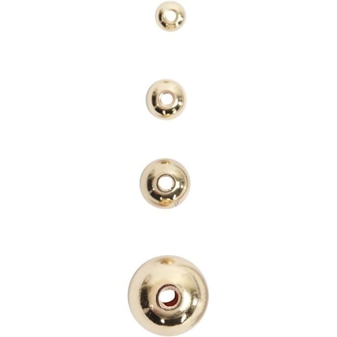 Creativ Company Gold beads 50 pcs.