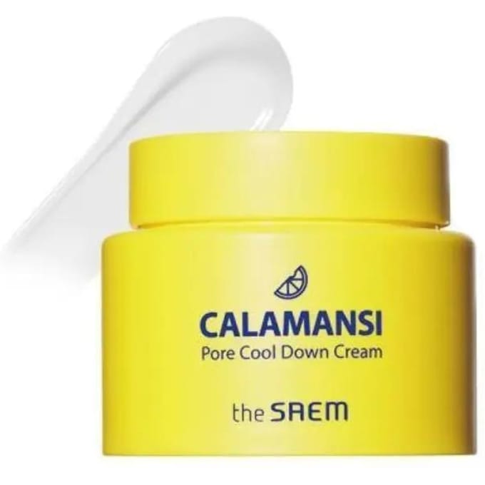 De Saem Calamansi Pore Cool Down Cream 100 ml yellow
