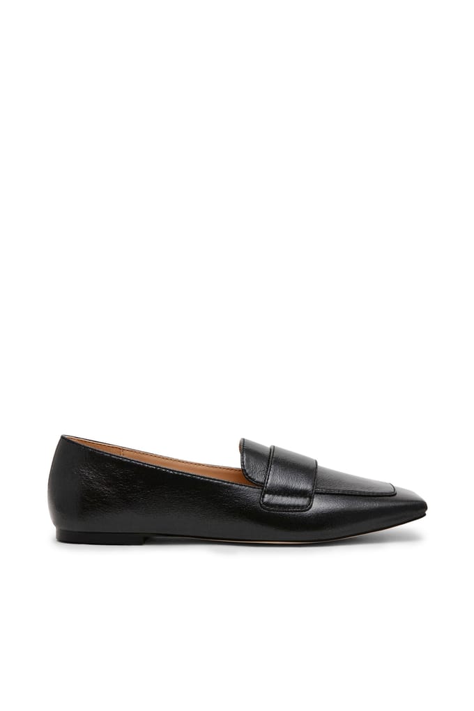 Steve Madden Monarc Flat Shoes Black Crinkle Taglia: 40 | Mocassini Outlet | Donna | Nero