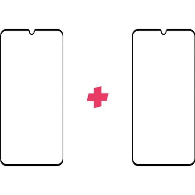 DuoPack: Xiaomi Mi Note 10 screenprotector gehard glas Edge to Edge