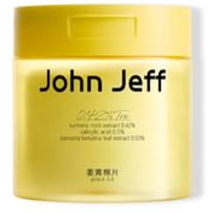 John Jeff - Turmeric Cotton Pads 90pcs