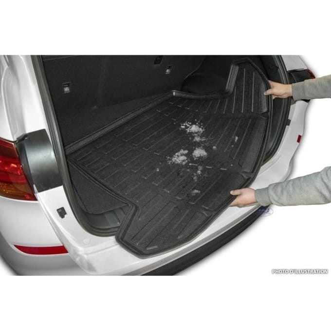 Kofferbakmat - SCOUTT - BMW 3 Serie E91 - TPE Rubber - 100% Waterdicht - Antislip zwart