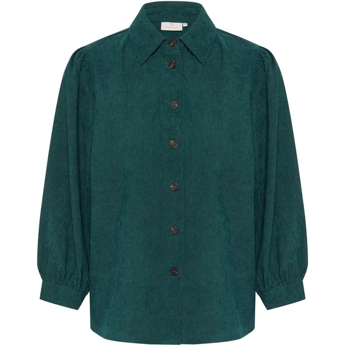 Damesblouse met lange mouwen KAFFE KAVera Corduroy