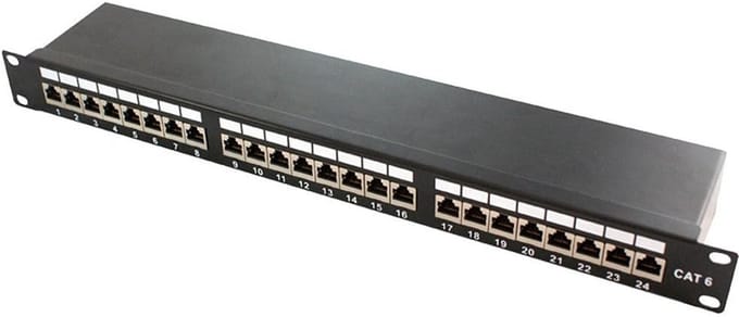 Patch Panel Cat.6 24-Port STP - Professionele Netwerkoplossing