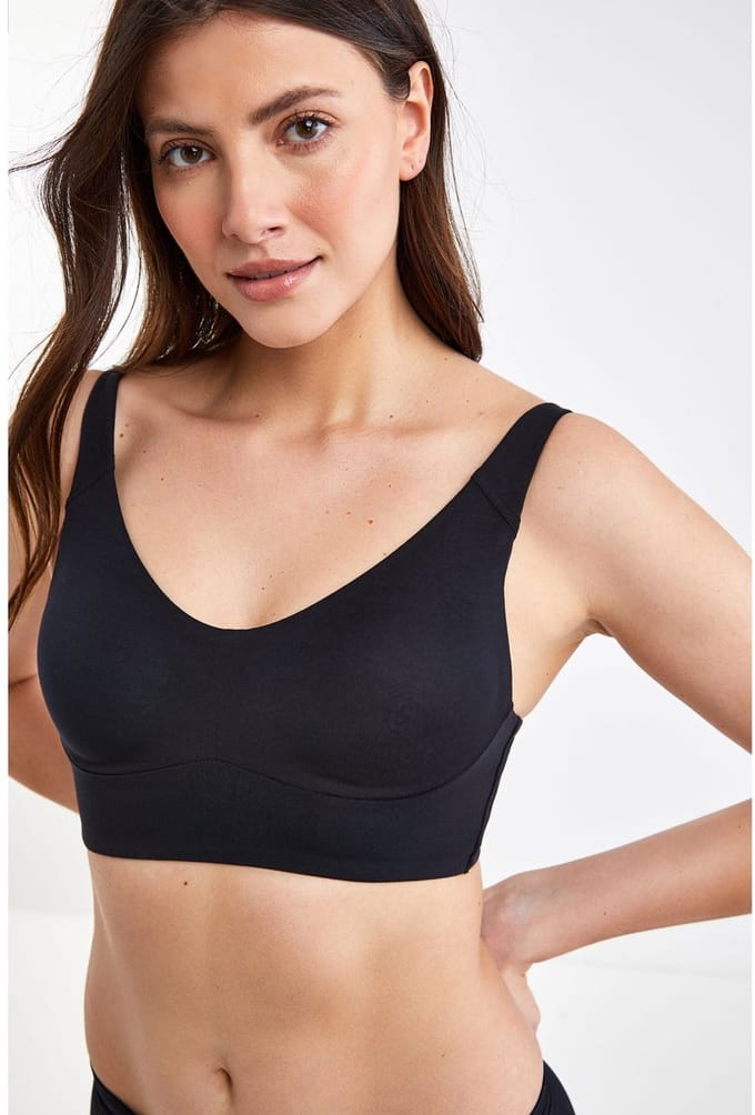 Next - Dames - Ultimate Comfort beha met vulling, zonder beugels - Zwart