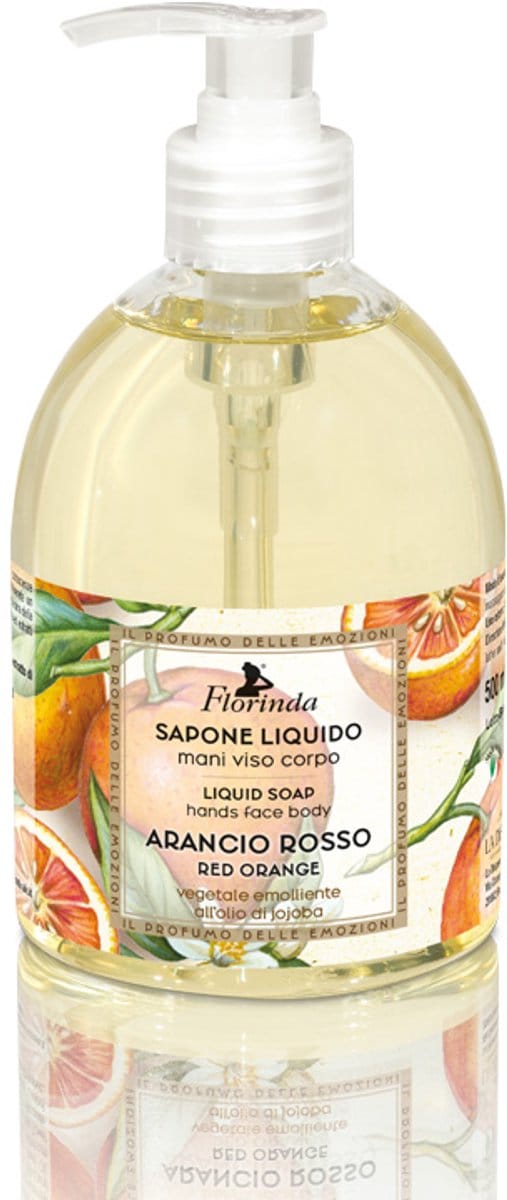 Florinda Emozione Arancio Rosso vloeibare zeep 500 ml