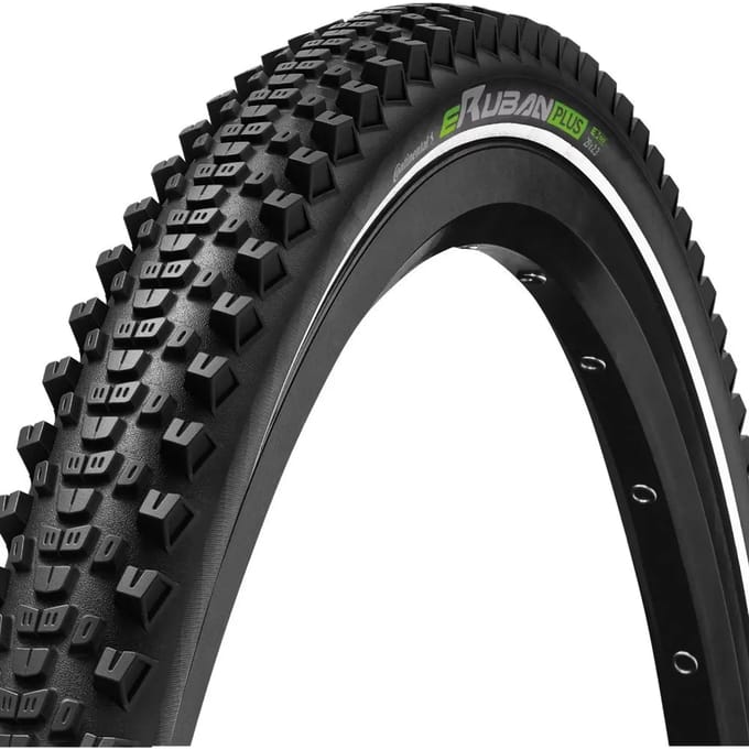 Continental Eruban Plus 20´´ X 2.40 Stijve Mtb-band Zwart 20´´ x 2.40
