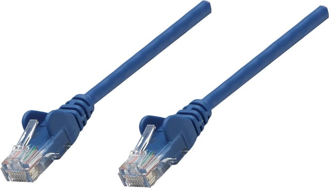 Intellinet -737128 - 20m - Cat6A - SFTP - netwerkkabel - (S-STP) - Blauw