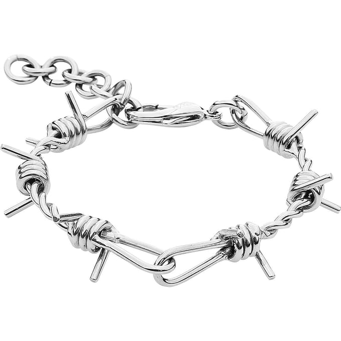 etNox hard and heavy Armband - Barbed Wire - standaard