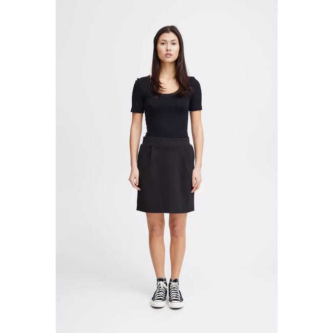 Minirok van jersey, model 'Kate'